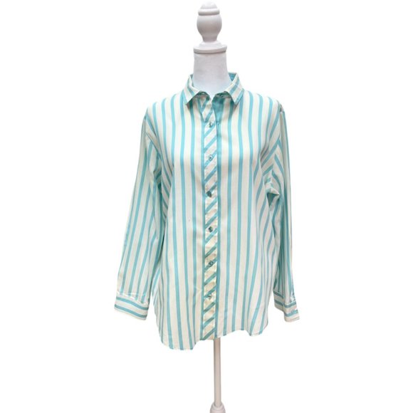 The Daily Button Up - Blue Club Stripe main image 0